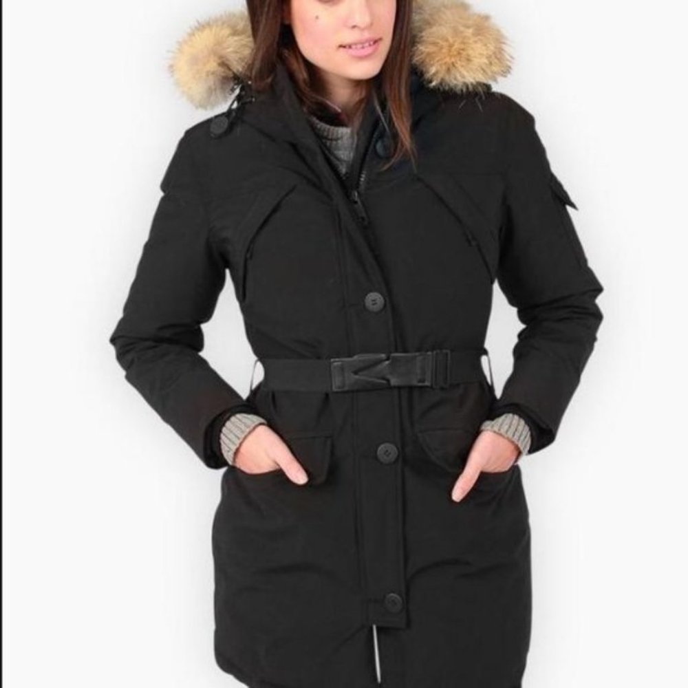 Penfield Hooded Parka | Size L, Black